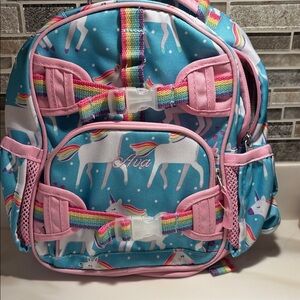 Pottery Barn Kids Personalized “Ava” Unicorn Mini Backpack